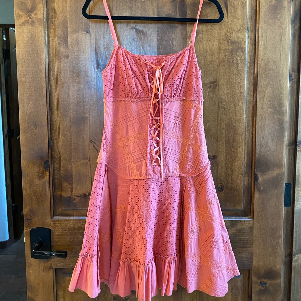 Lulumarie coral sundress